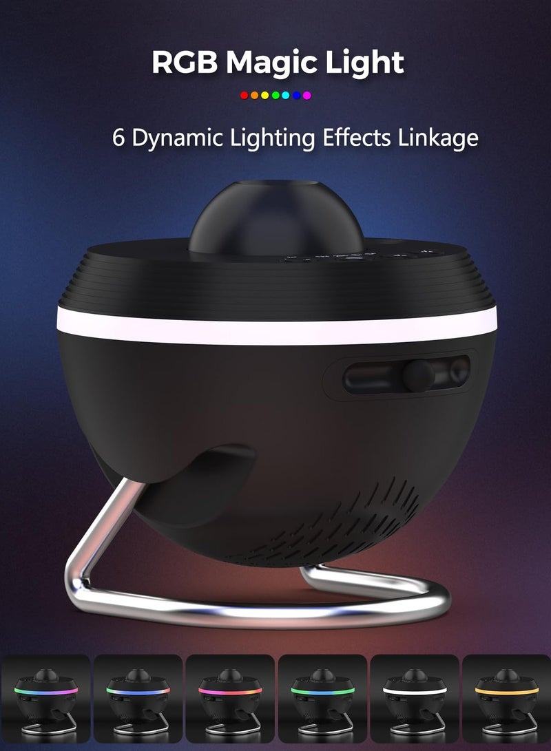 MIXDE Galaxy Projector Star Projector Starry Sky Night Light with Timer - Image 2